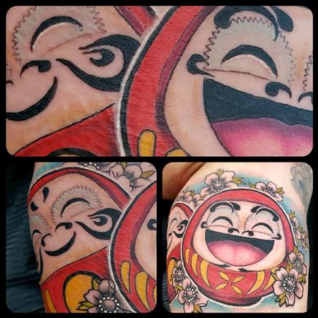 Tattoos - Happy Darumas - 131501